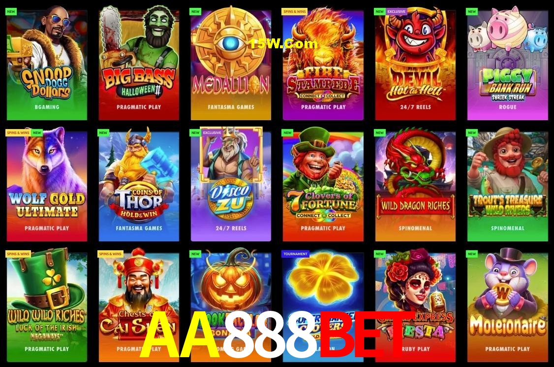 Game Providers AA888Bet